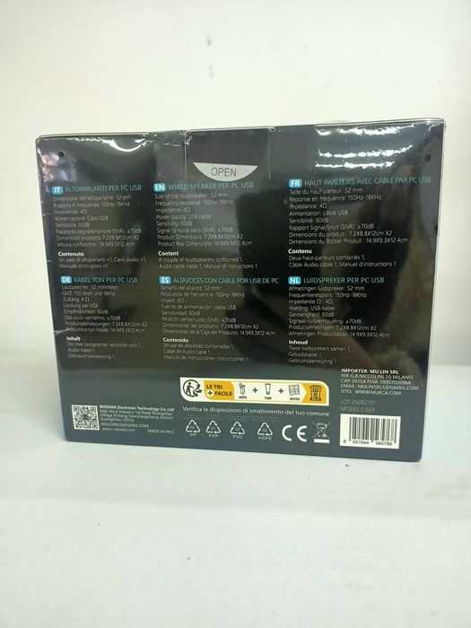 głośniki komputerowe Wesdar