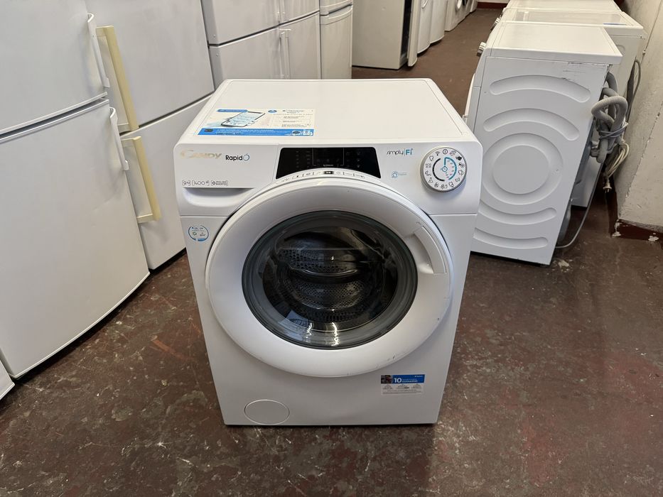Pralka Candy RapidO Pro 9kg. 1400obr. Wi Fi. A+++Gwarancja. Transport