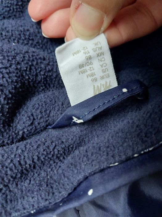 Kombinezon zimowy h&m rozmiar 86