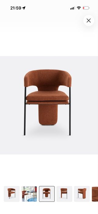 2 Cadeirões/Cadeiras – La Redoute (Terracota) | Design Moderno