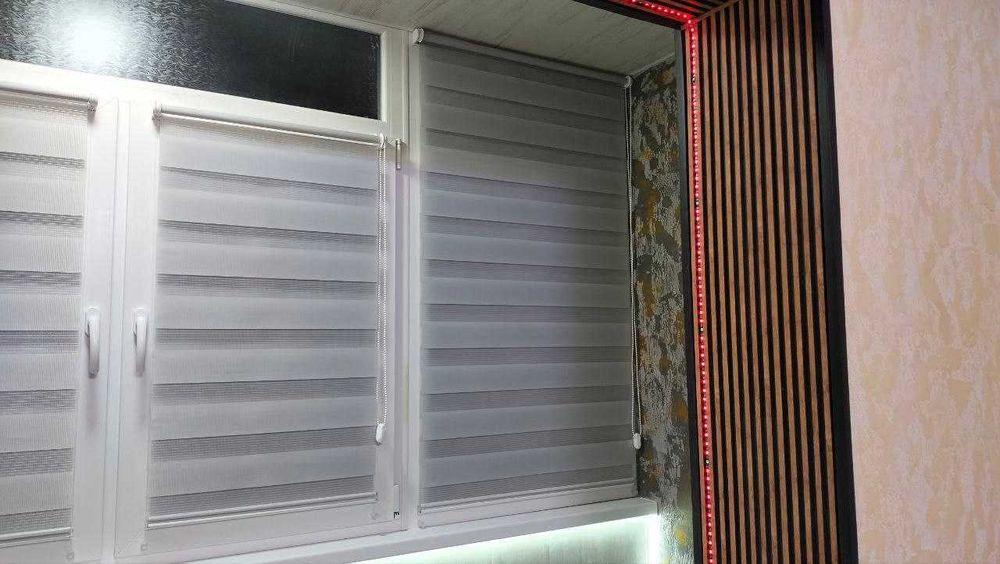 Тканинні і пластикові жалюзі. Жалюзи ПВХ. Монтаж ЗА 1 ДЕНЬ!