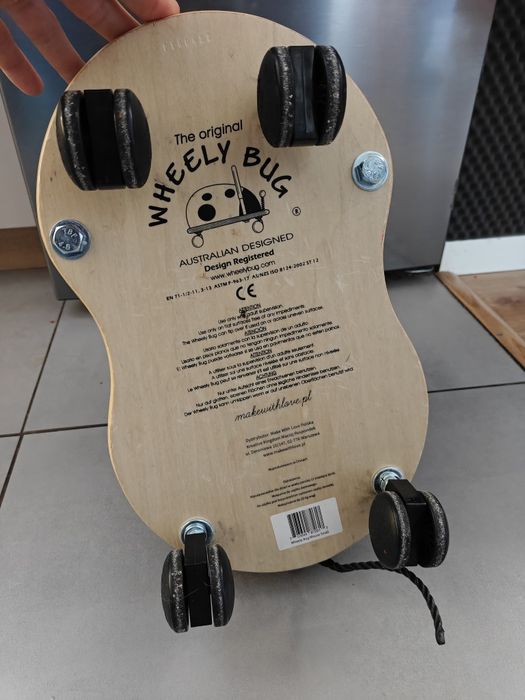 Jeździk whelly bug myszowóz dla dzieci