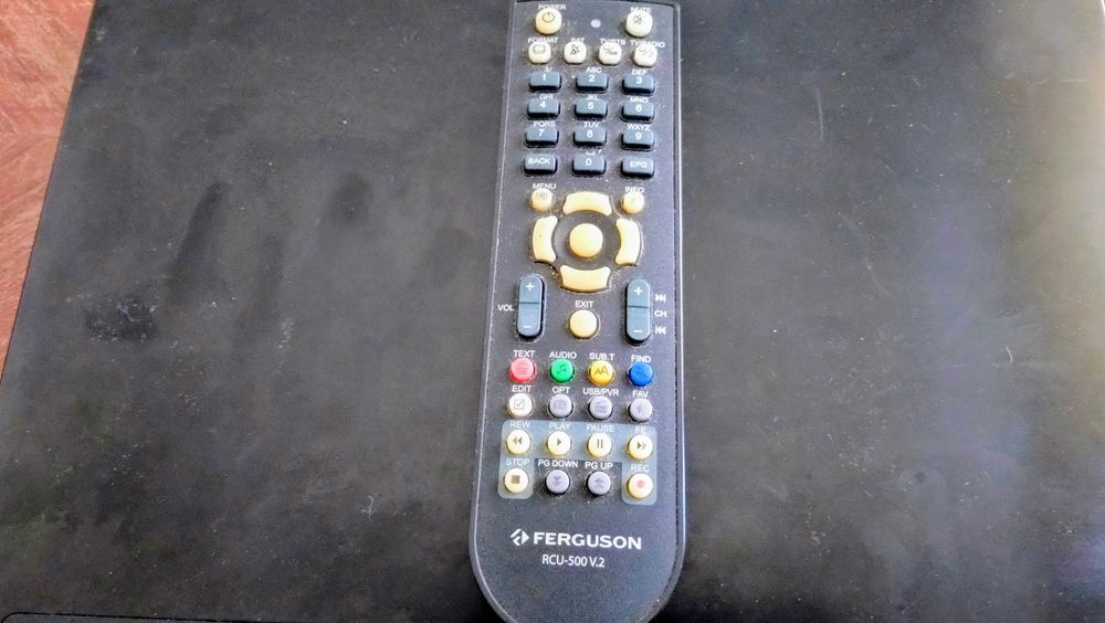 Ferguson Satellite Receiver Remote Control RCU-500 V.264738396208003120