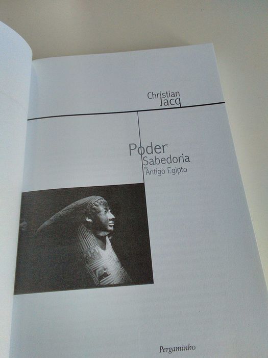 Poder e sabedoria no Antigo Egipto de Christian Jacq