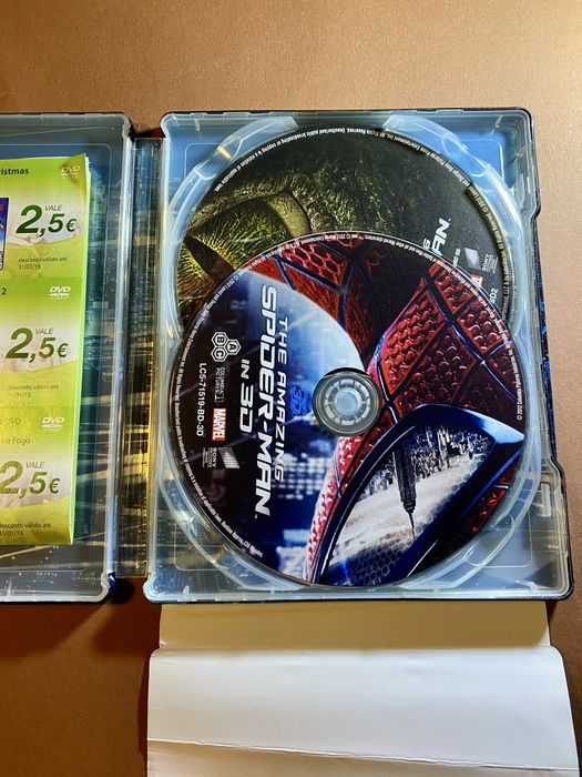 The Amazing Spider-Man Steelbook Blu-ray (3D & 2D)