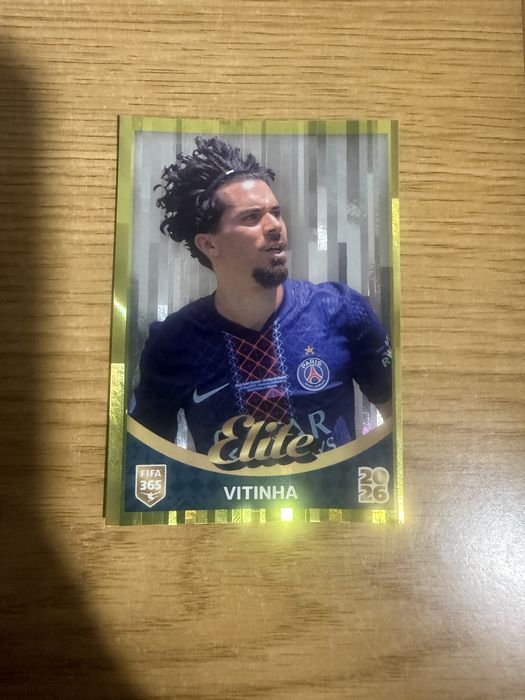 Carta do Vitinha borda dourada