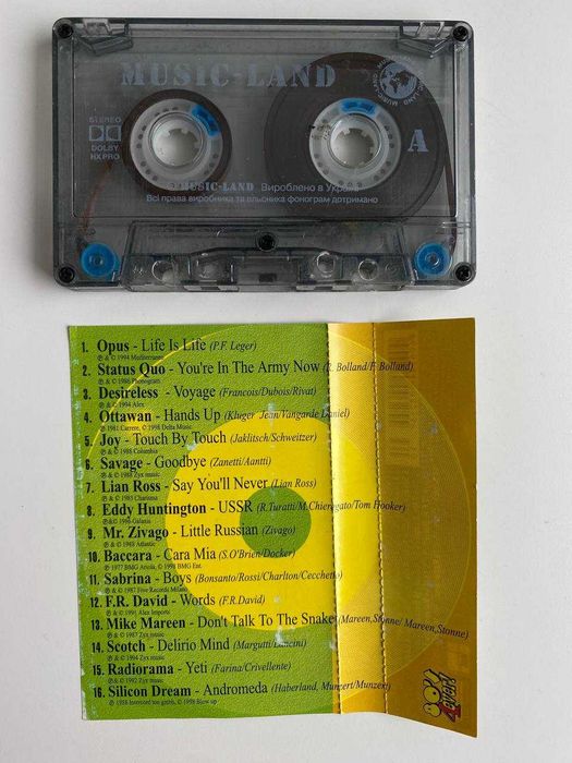 Продам колекційні аудіокасети 80–90-х Modern Talking C.C. Catch