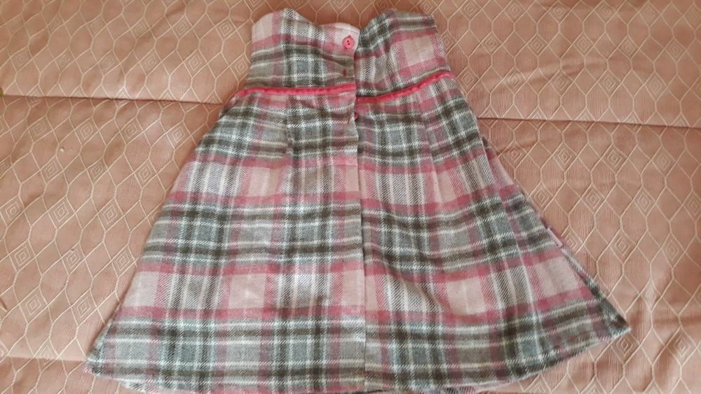 Vestido menina quentinho, tamanho 18 meses