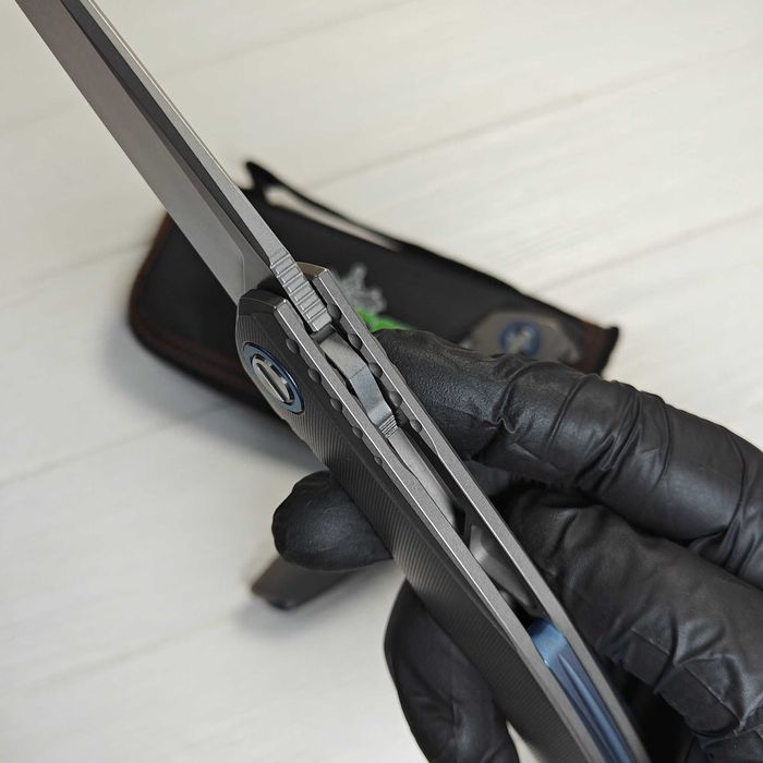 Складний ніж GREEN THORN 110 Lee Kickstop VG10 (Широгоров)складной
