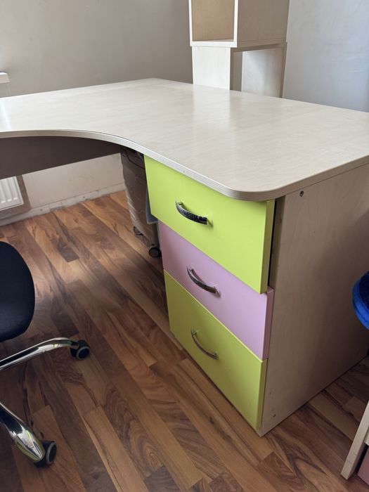 Парта/ стіл/ парта з шухлядами