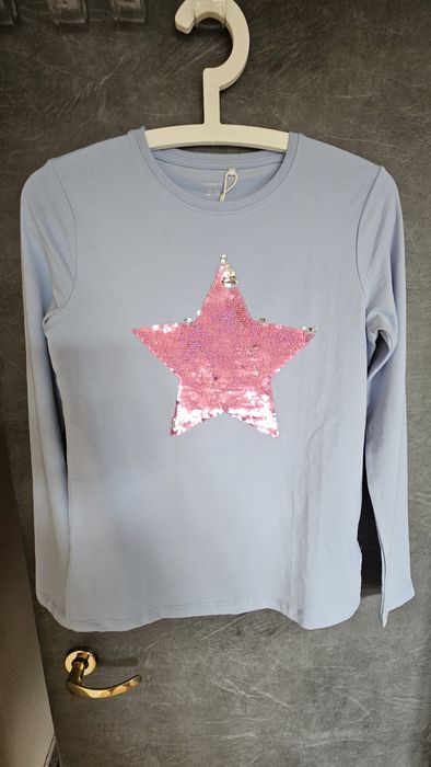 Name it bluzka z długim rękawem dla dziewczynki 146/152. Nowa z metką