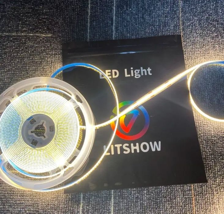 Светодиодная лента СОВ 320led/m. длина 2-5м с выключателем. Led стрічка