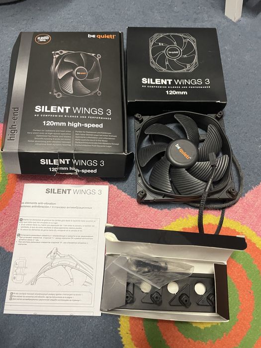 Wentylator be quiet! Silent Wings 3 120mm 2200rpm