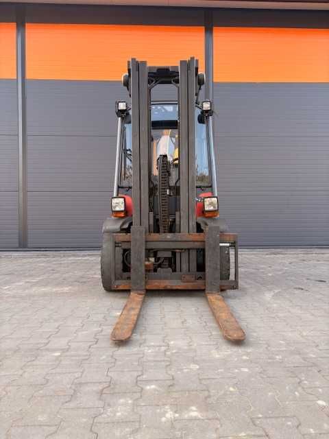 Wózek widłowy LINDE H35  LPG  triplex  przesuw  WOLNY SKOK  rok 2009