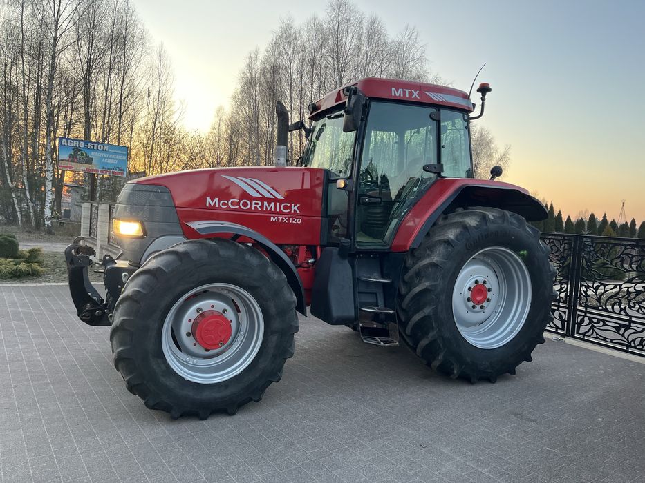Mccormick MTX120 super stan cena BRUTTO Case MX massey deutz