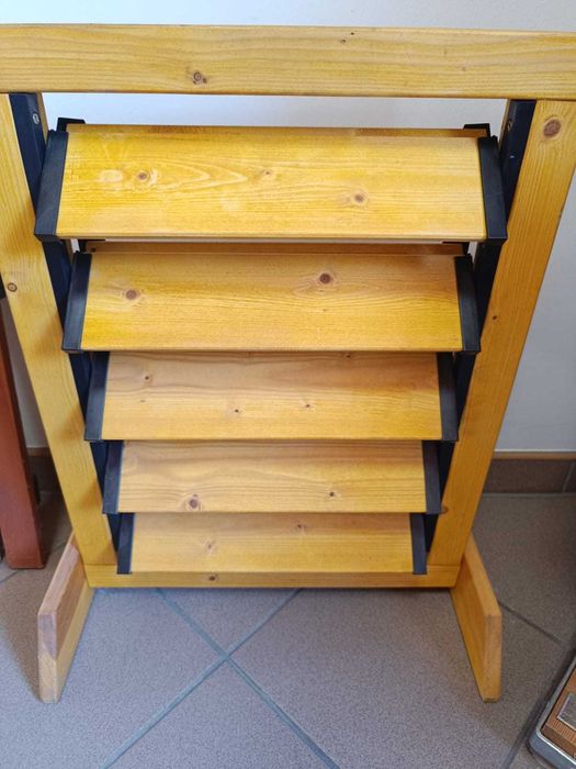 Żaluzje tarasowe drewniane niemalowane