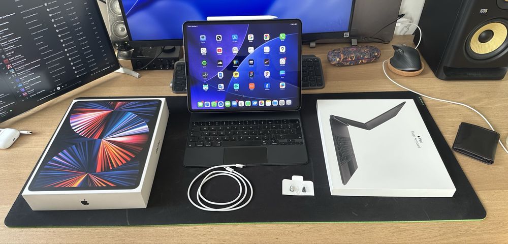 iPad Pro M1 12.9 (5th gen) 256GB Cellular PEŁNY ZESTAW