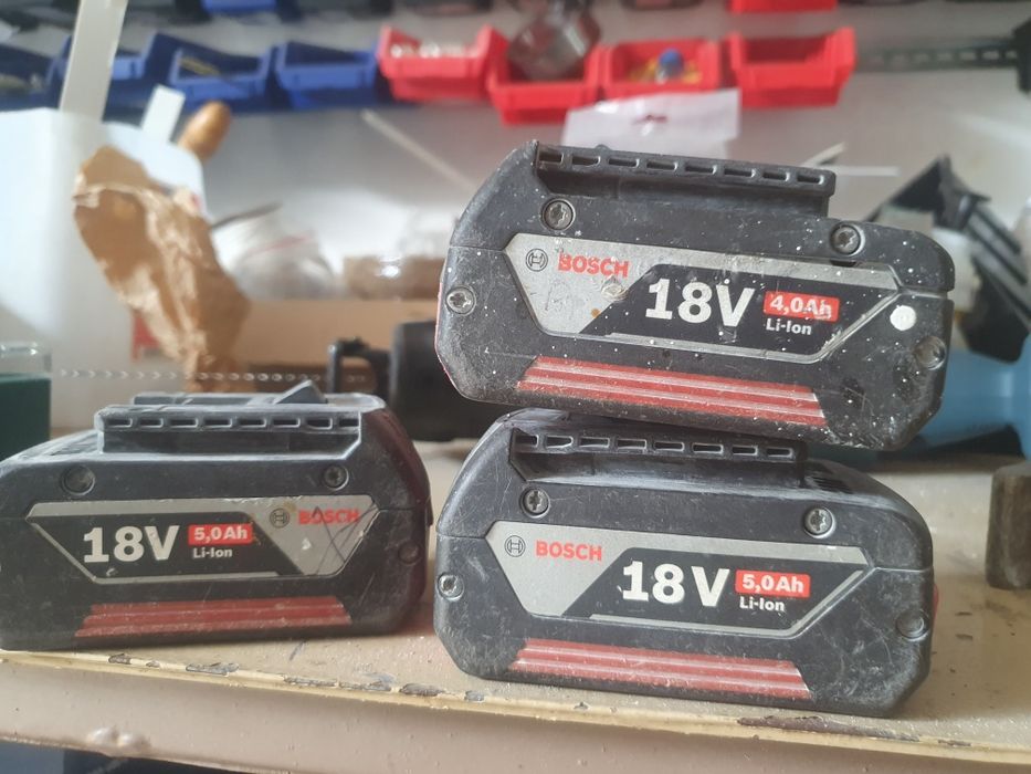 Bateria Bosch GBA 18V  4 i 5 ah