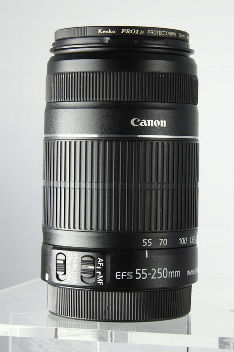 EF-S 55-250mm f4-5.6 Canon IS II Stabilizacja +filtr 23%VAT Gwarancja