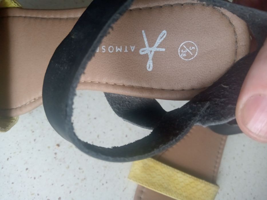 Buty damskie sandały rozmiar 38