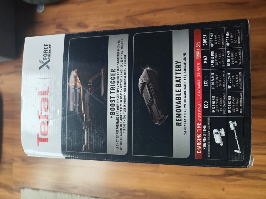 Odkurzacz bezprzewodowy akumulatorowy Tefal X-Force Flex 15.6