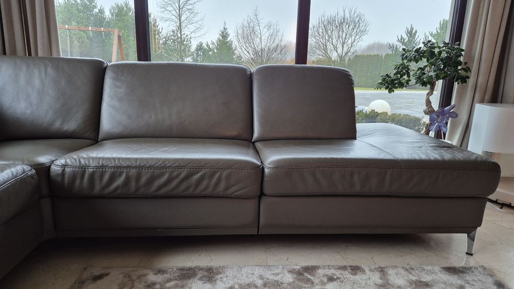 Kanapa tapczan sofa skórzana KLER. Stan bardzo dobry