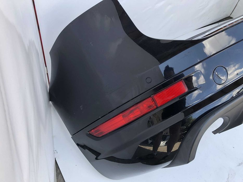 Бампер задній Volkswagen 7P 7P6807421 Фольцваген Туарег НФ Таурег Touareg  NF  2T / C9X  Чорний перламутр Бампер задний задній бампер