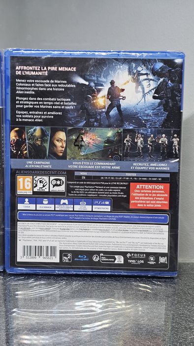 SELADOS Pack 2X Aliens Fireteam Elite Aliens Dark Descent  PS4 PS5 PlayStation 4 5