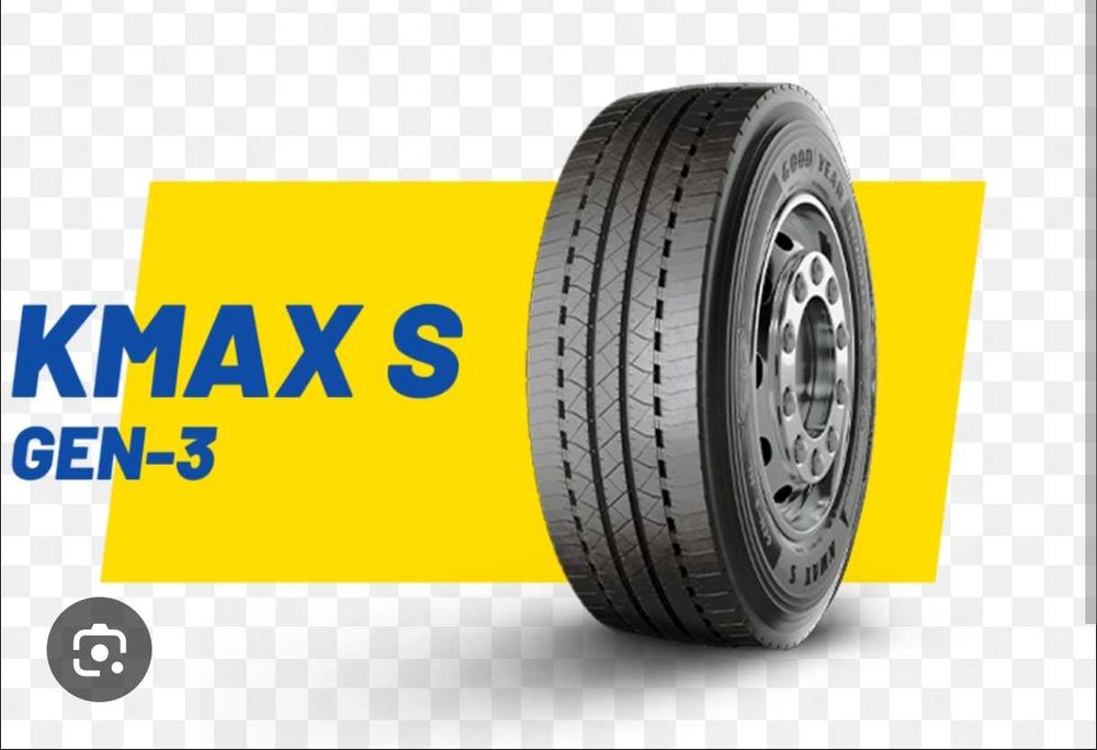 NOWE opony 315/70R22.5 Goodyear Kmax S G3 - najnowszy model - c.BRUTTO