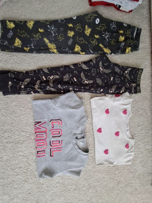 Paka ubrań rozmiar 134