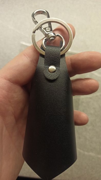 Черная Ключница кожаная летучая мышь Batman ключи брелок для мужчины