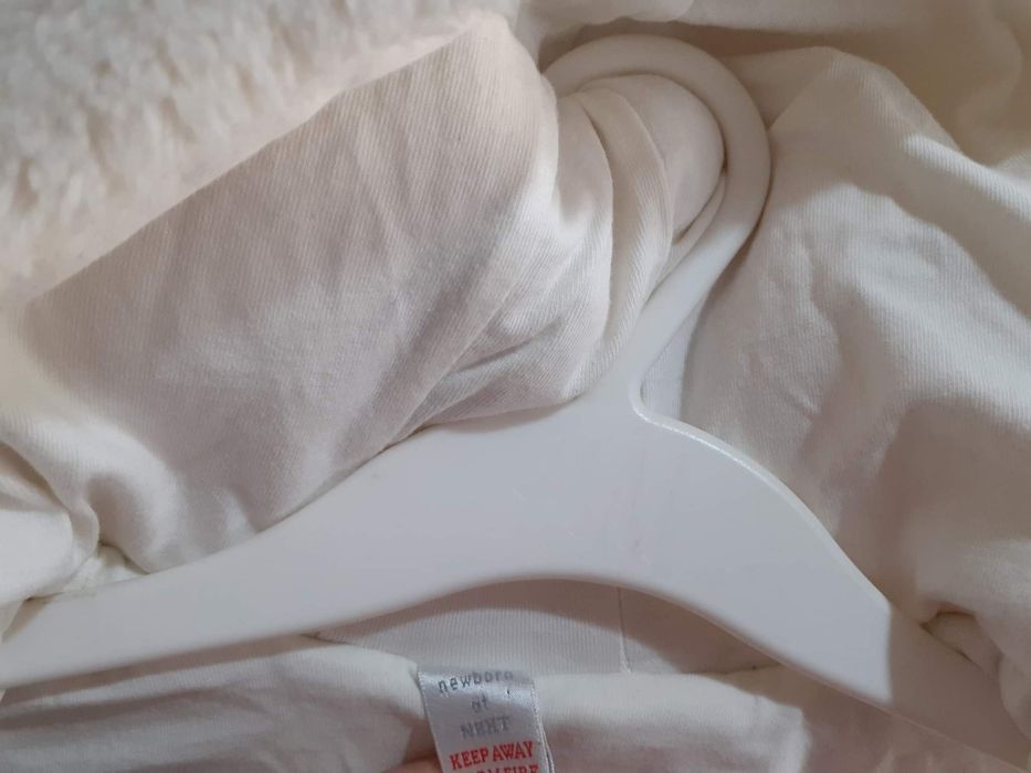 Next 62 68 futerko 74 otulacz kamizelka bezrękawnik miś misiowy