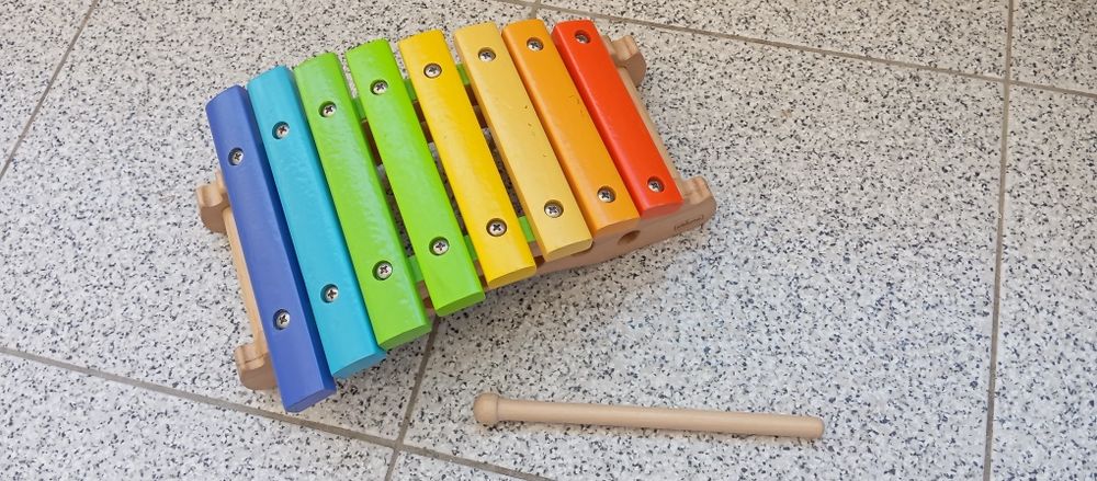 Piano xilofone infantil Chicco