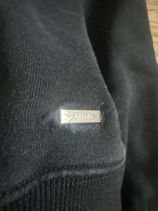 amiri collegiate crewneck hoodie sweatshirt