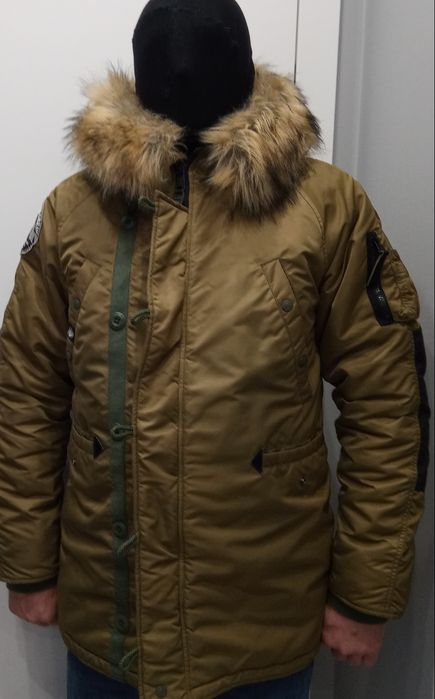 Kurtka pitbull zielona alaska zimowa jak nowa parka