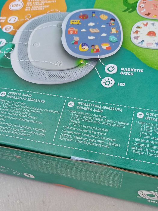 TIMIO - Reprodutor de áudio e música interativo