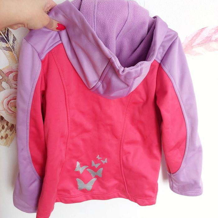 Kurtka wiosenna z polarem crivit 122-128 cm 6-7 L