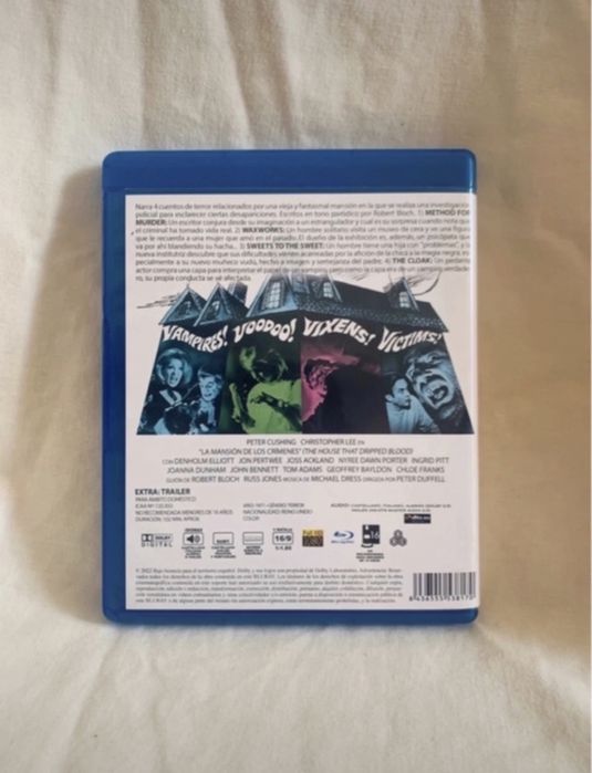 La Mansión de Los Crímenes (Blu-ray)