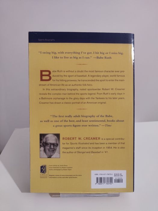 Babe The legend comes to life - Robert W. Creamer