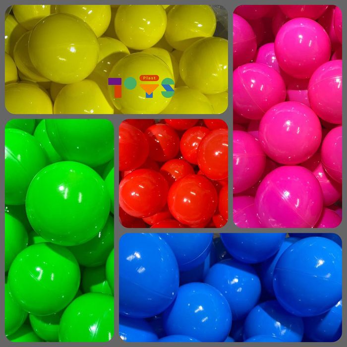 Шарики для сухого бассейна 8.2см.-3.40 грн.