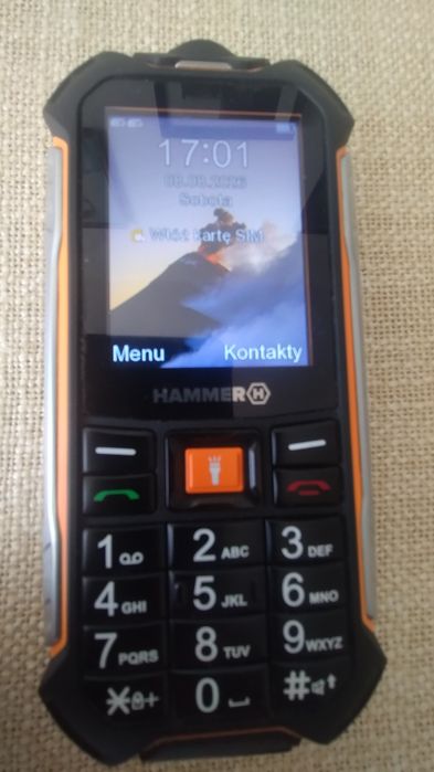 Telefon  HAMMER Boost LTE  myPhone  na gwarancji .