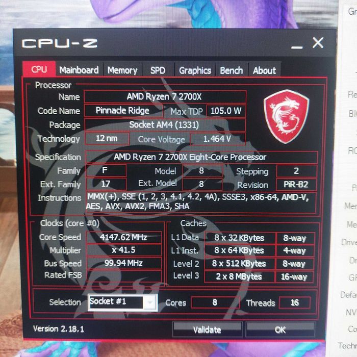 PC Gamer MSI Ryzen 7 RTX 2080 32GB