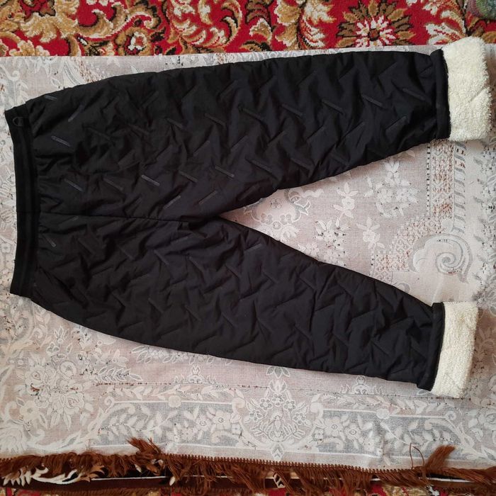 Теплі штани-плащівка на хутрі ( унісекс)