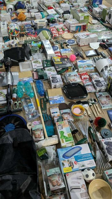 Розпродаж товара на вагу з Lidl – електроніка/техніка 142 кг