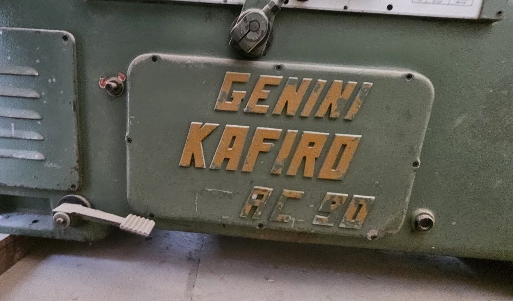 Tokarko kopiarka GENINI KAFIRO AC 90, hempel