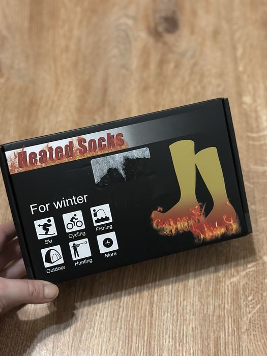 Шкарпетки з підігрівом MRAWARM 6000 мАг 41-43 Gray