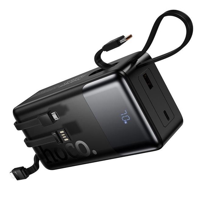 Повербанк HOCO J156B 30000 mAh 22.5W з кабелями