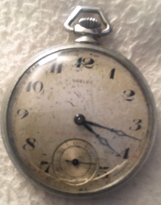 Relógio de bolso ,swiss made ,único ,raridade