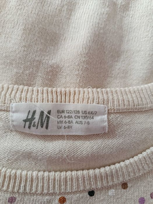 Sweter rozmiar 122/128