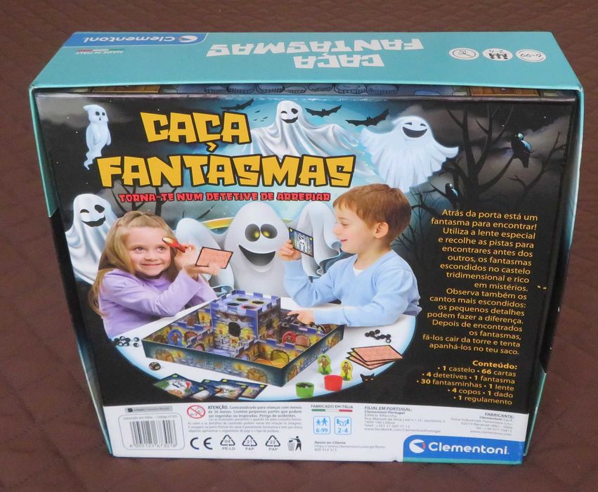 Jogo de Tabuleiro CAÇA FANTASMAS (Novo)